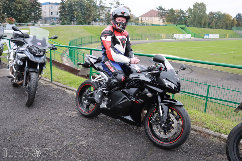 Fotorelacja: Jurajskie zakończenie sezonu motocyklistów w Zawierciu