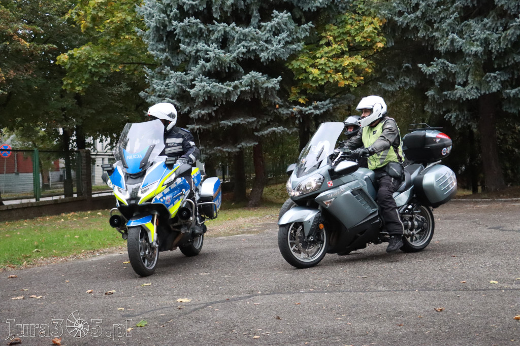 Fotorelacja: Jurajskie zakończenie sezonu motocyklistów w Zawierciu