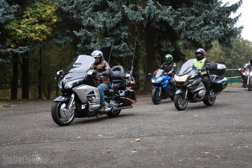 Fotorelacja: Jurajskie zakończenie sezonu motocyklistów w Zawierciu