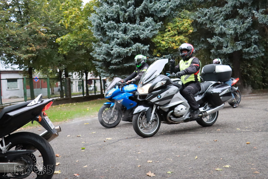 Fotorelacja: Jurajskie zakończenie sezonu motocyklistów w Zawierciu