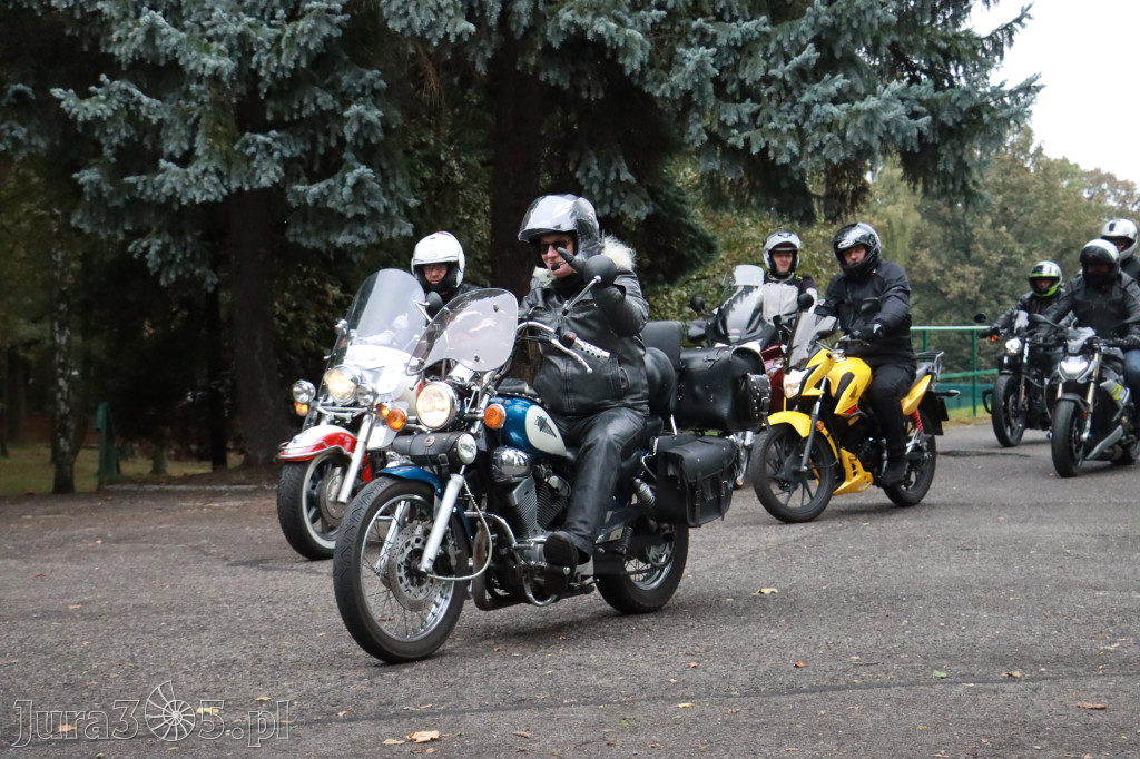 Fotorelacja: Jurajskie zakończenie sezonu motocyklistów w Zawierciu