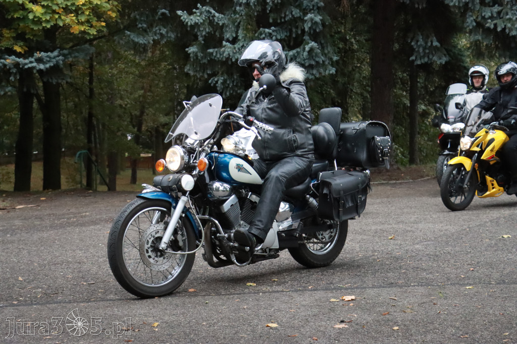 Fotorelacja: Jurajskie zakończenie sezonu motocyklistów w Zawierciu