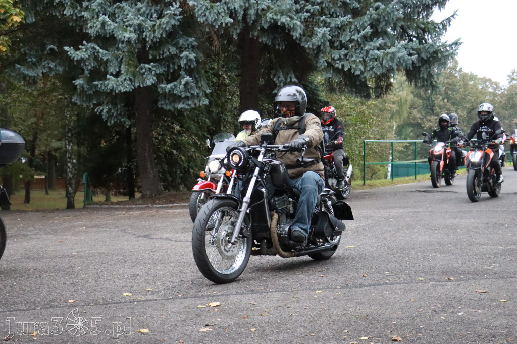 Fotorelacja: Jurajskie zakończenie sezonu motocyklistów w Zawierciu