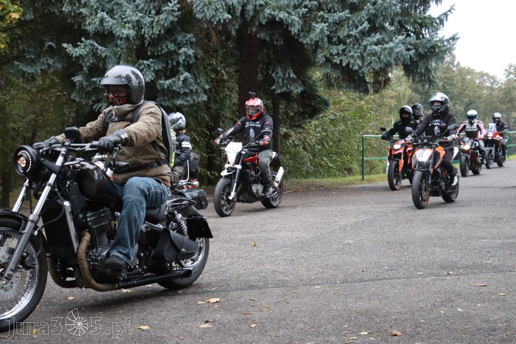 Fotorelacja: Jurajskie zakończenie sezonu motocyklistów w Zawierciu