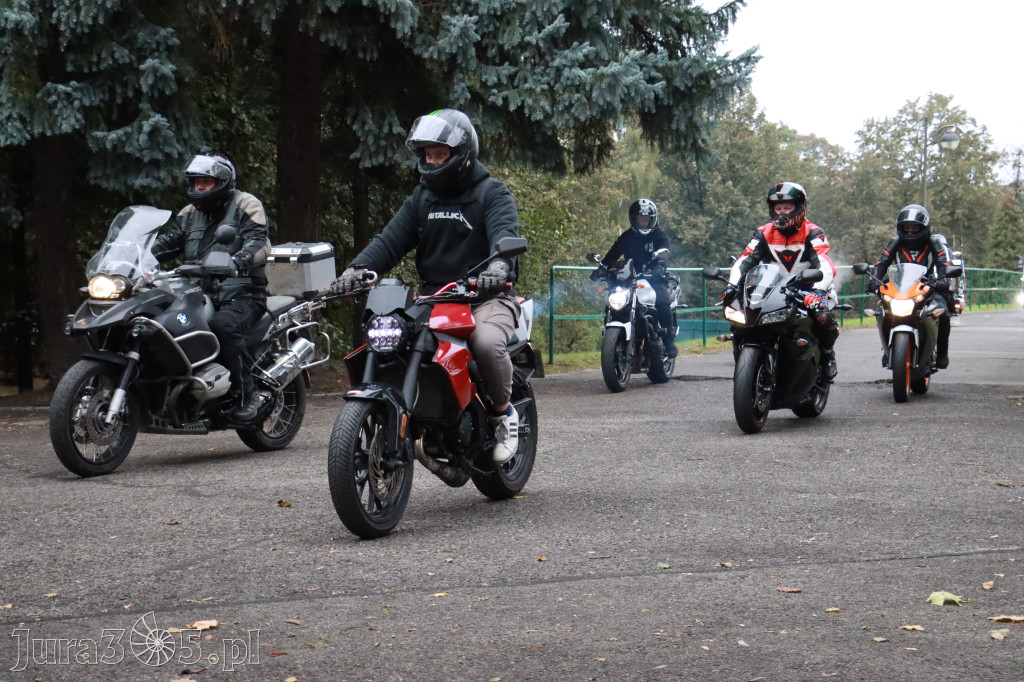 Fotorelacja: Jurajskie zakończenie sezonu motocyklistów w Zawierciu