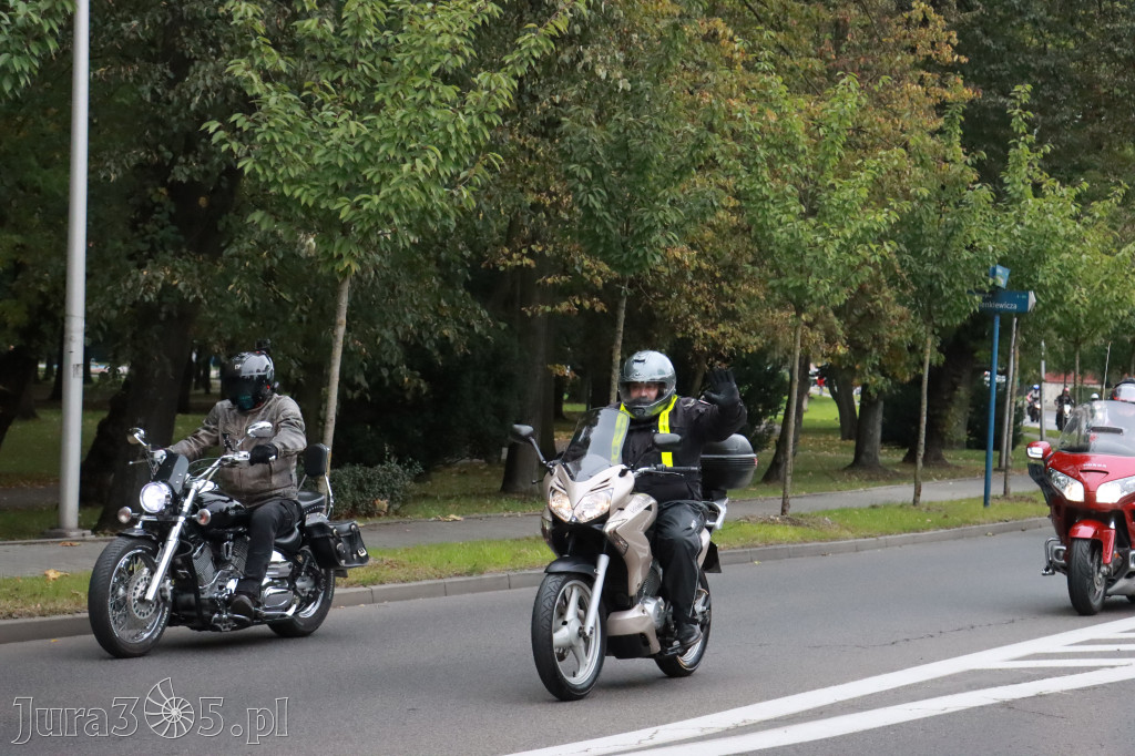 Fotorelacja: Jurajskie zakończenie sezonu motocyklistów w Zawierciu