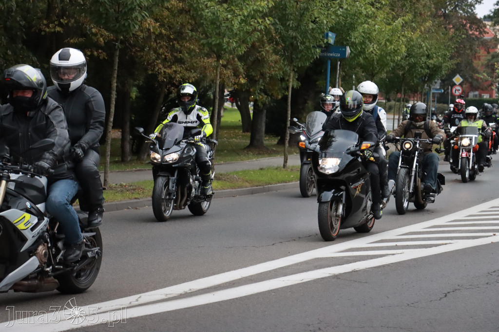 Fotorelacja: Jurajskie zakończenie sezonu motocyklistów w Zawierciu