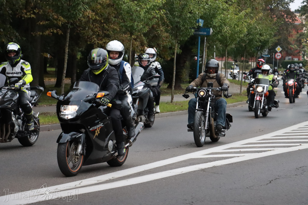 Fotorelacja: Jurajskie zakończenie sezonu motocyklistów w Zawierciu