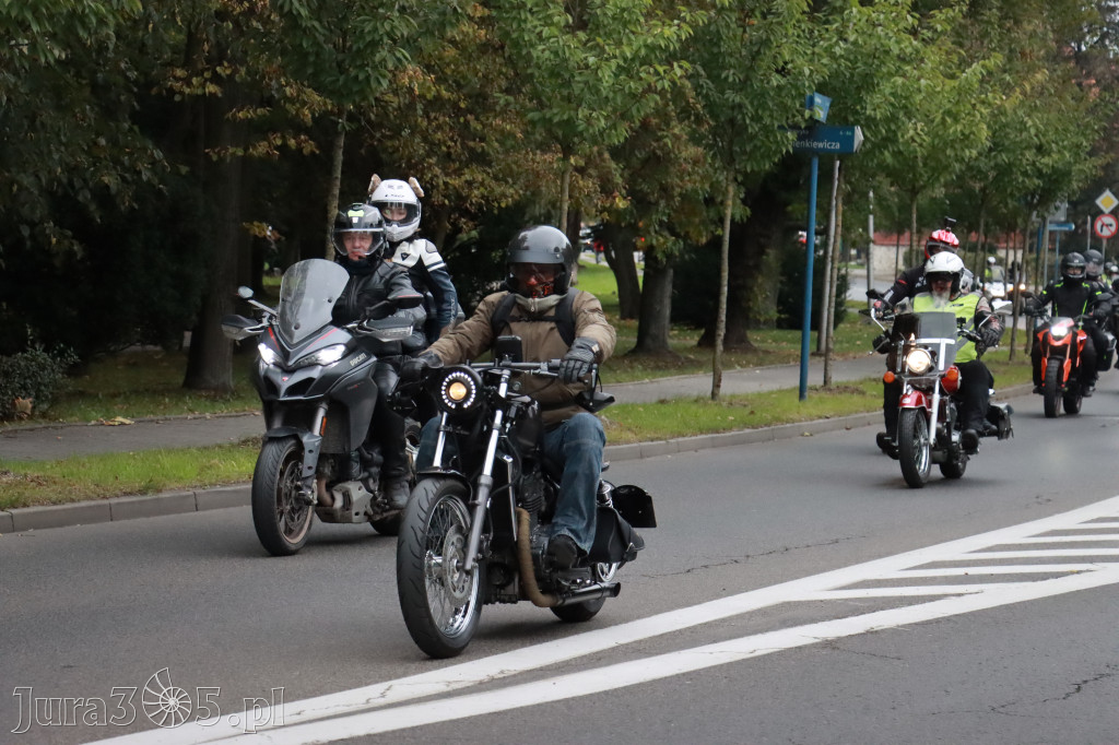 Fotorelacja: Jurajskie zakończenie sezonu motocyklistów w Zawierciu