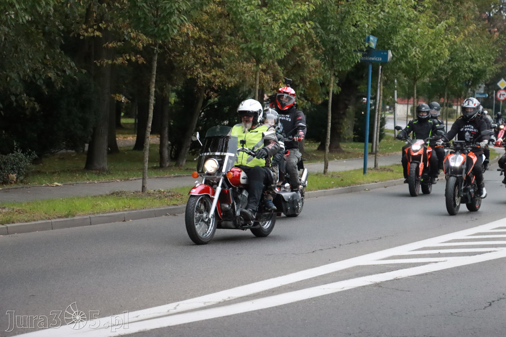 Fotorelacja: Jurajskie zakończenie sezonu motocyklistów w Zawierciu
