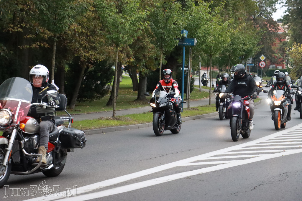 Fotorelacja: Jurajskie zakończenie sezonu motocyklistów w Zawierciu