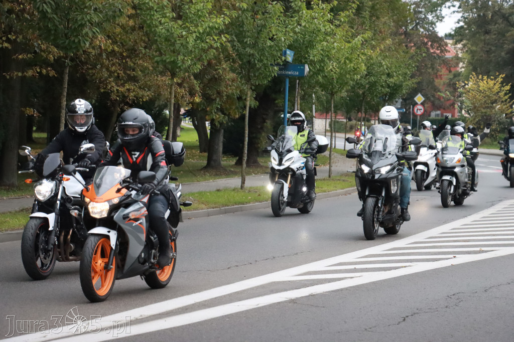 Fotorelacja: Jurajskie zakończenie sezonu motocyklistów w Zawierciu