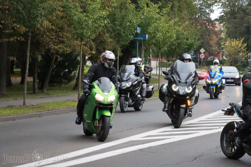 Fotorelacja: Jurajskie zakończenie sezonu motocyklistów w Zawierciu