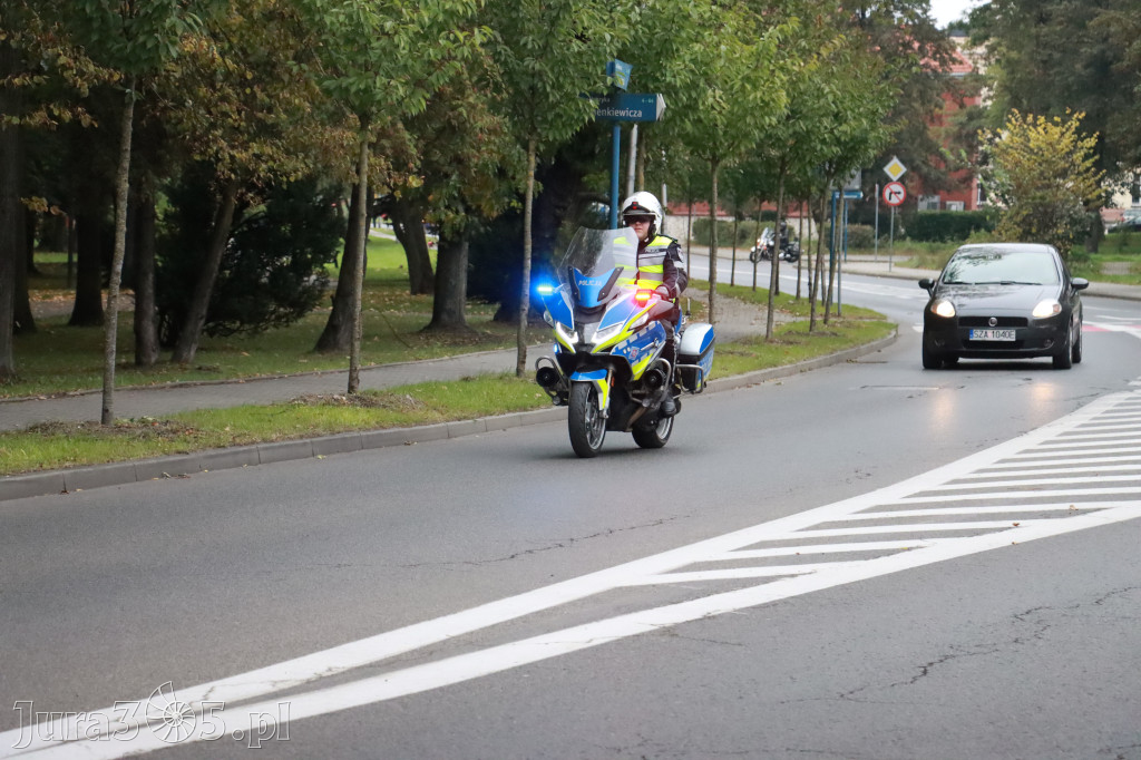 Fotorelacja: Jurajskie zakończenie sezonu motocyklistów w Zawierciu