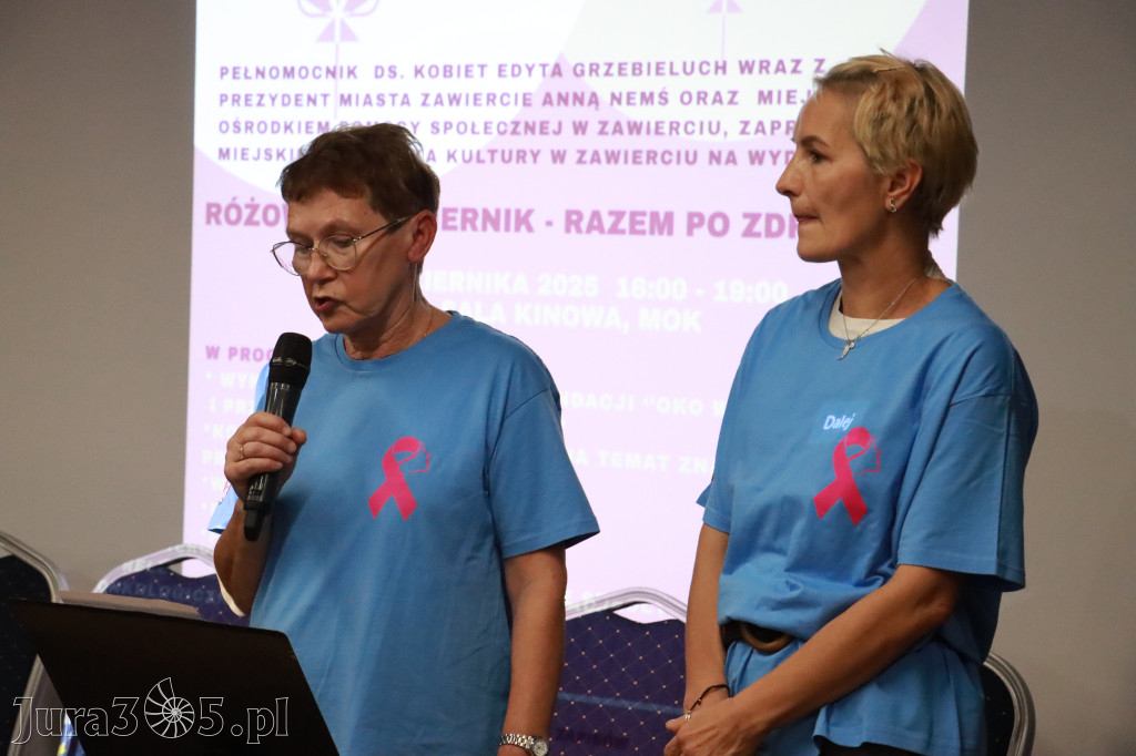 Fotorelacja Zawiercie: Różowy Październik – Razem po Zdrowie!
