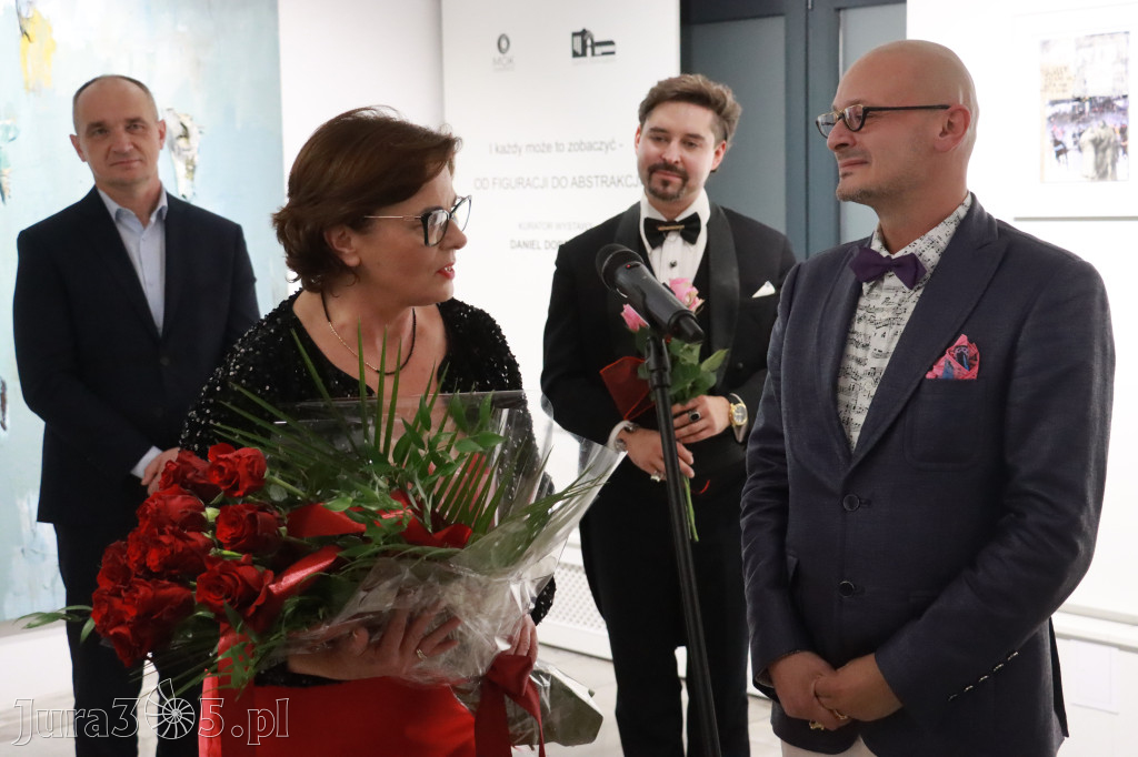 Fotorelacja: Wernisaż „I każdy może to zobaczyć - OD FIGURACJI DO ABSTRAKCJI” w MOK Zawiercie