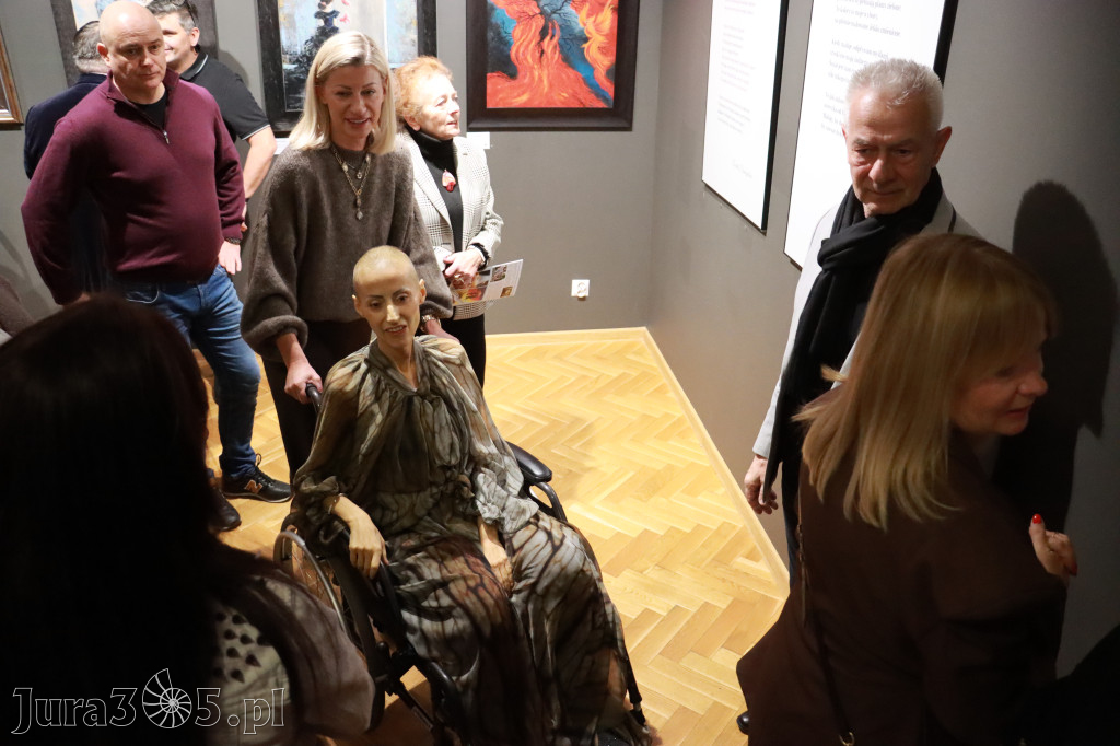 Fotorelacja: Wernisaż TRZY SERCA JEDEN ŚWIAT w MOK Zawiercie