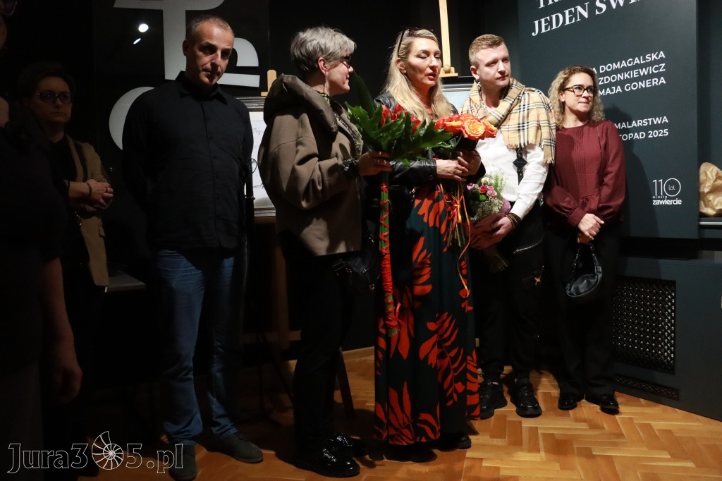 Fotorelacja: Wernisaż TRZY SERCA JEDEN ŚWIAT w MOK Zawiercie