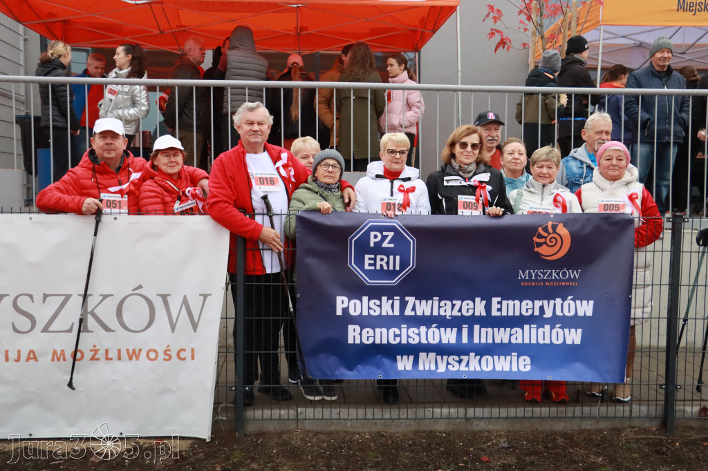 Fotorelacja: Bieg z okazji Dnia Niepodległości – Myszków 2025
