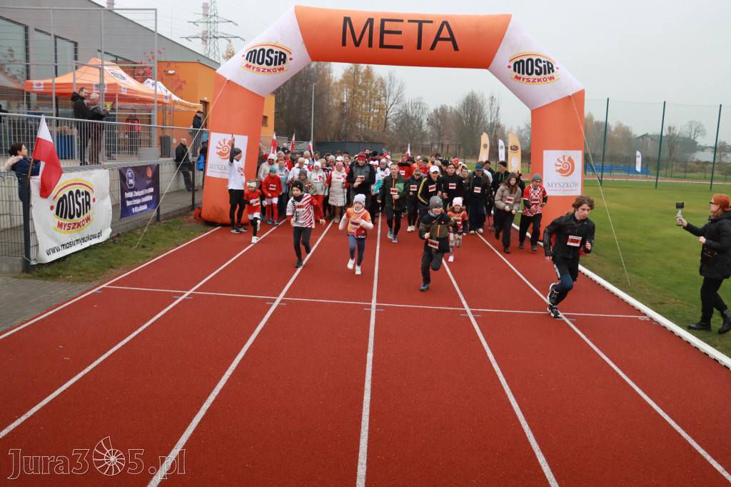 Fotorelacja: Bieg z okazji Dnia Niepodległości – Myszków 2025