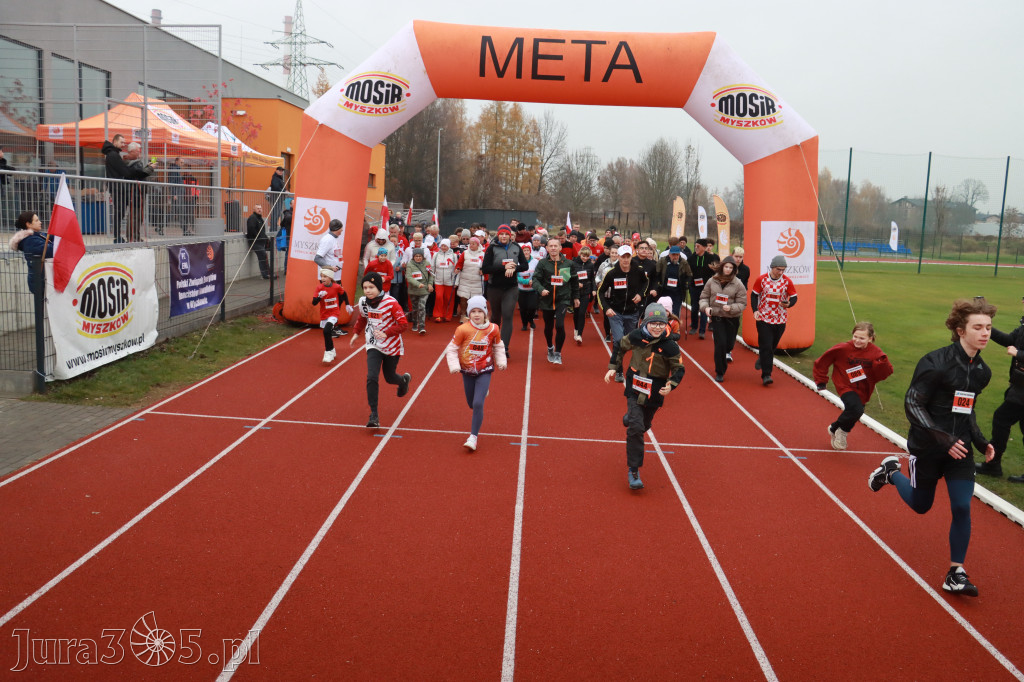 Fotorelacja: Bieg z okazji Dnia Niepodległości – Myszków 2025