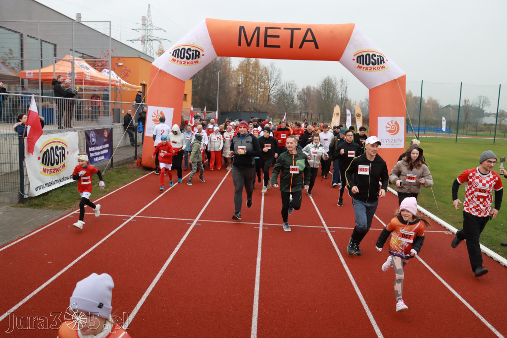 Fotorelacja: Bieg z okazji Dnia Niepodległości – Myszków 2025