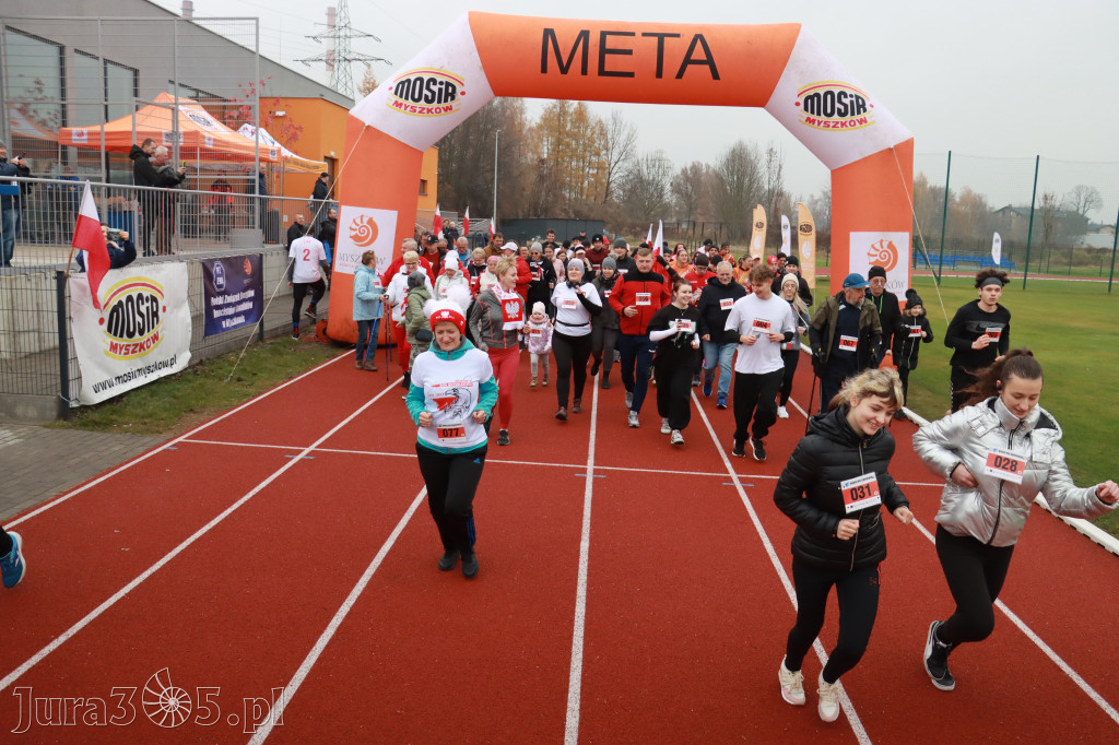 Fotorelacja: Bieg z okazji Dnia Niepodległości – Myszków 2025