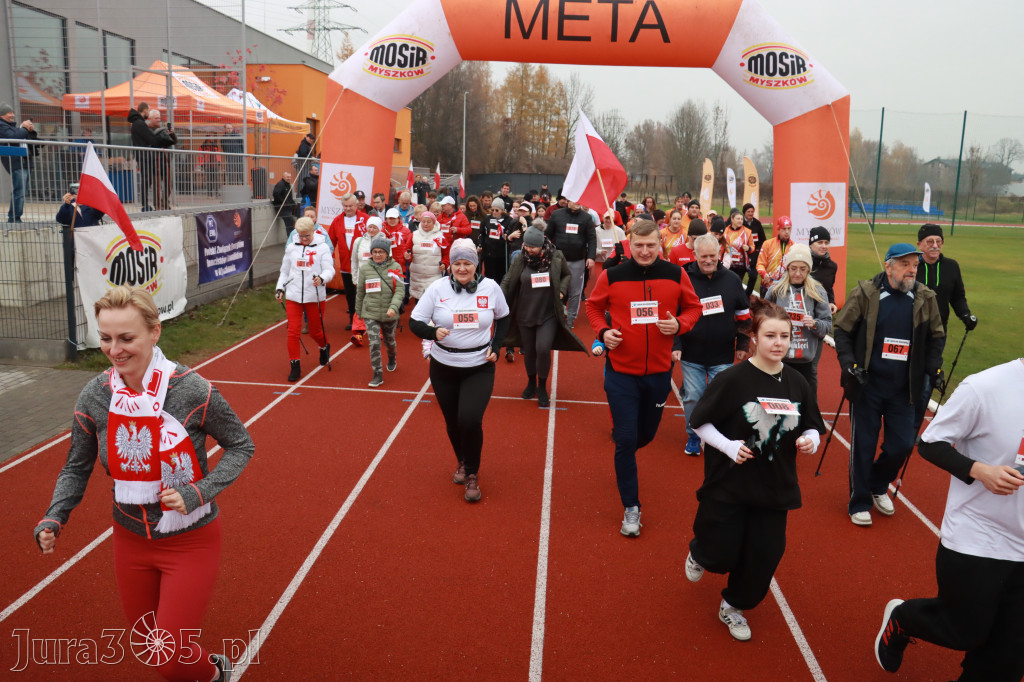 Fotorelacja: Bieg z okazji Dnia Niepodległości – Myszków 2025