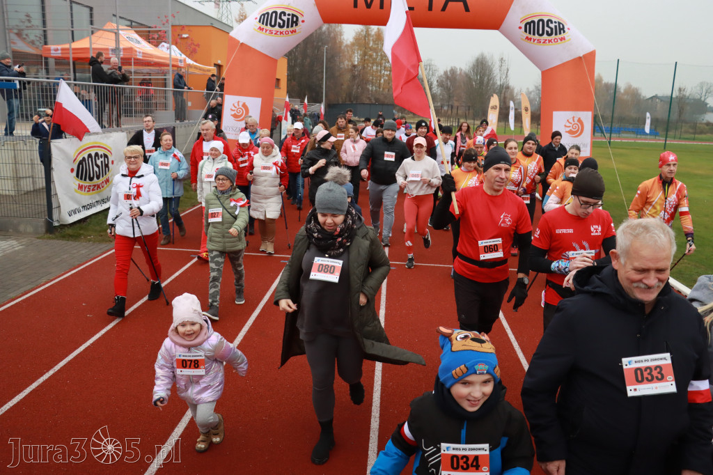 Fotorelacja: Bieg z okazji Dnia Niepodległości – Myszków 2025