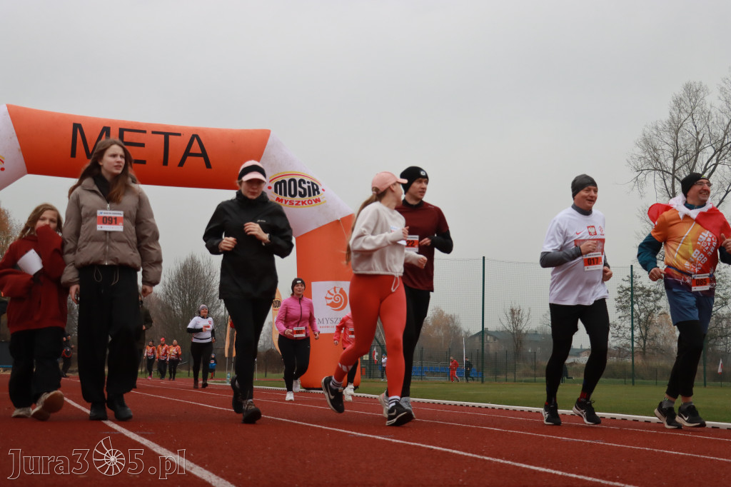 Fotorelacja: Bieg z okazji Dnia Niepodległości – Myszków 2025