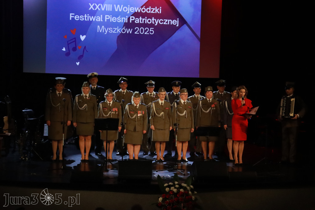 Fotorelacja I: XXVIII Wojewódzki Festiwal Pieśni Patriotycznej w Myszkowie