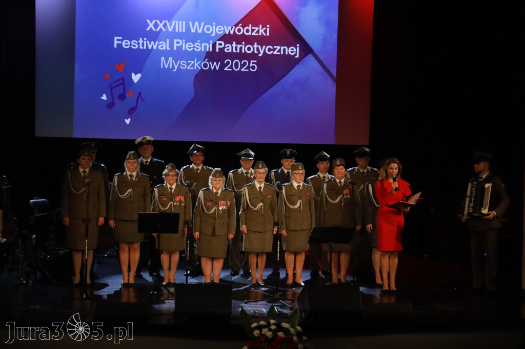 Fotorelacja I: XXVIII Wojewódzki Festiwal Pieśni Patriotycznej w Myszkowie