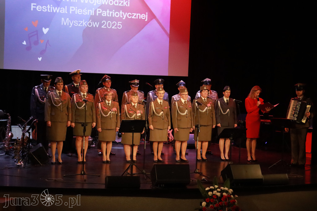 Fotorelacja I: XXVIII Wojewódzki Festiwal Pieśni Patriotycznej w Myszkowie