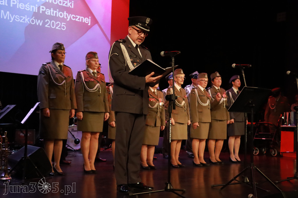 Fotorelacja I: XXVIII Wojewódzki Festiwal Pieśni Patriotycznej w Myszkowie