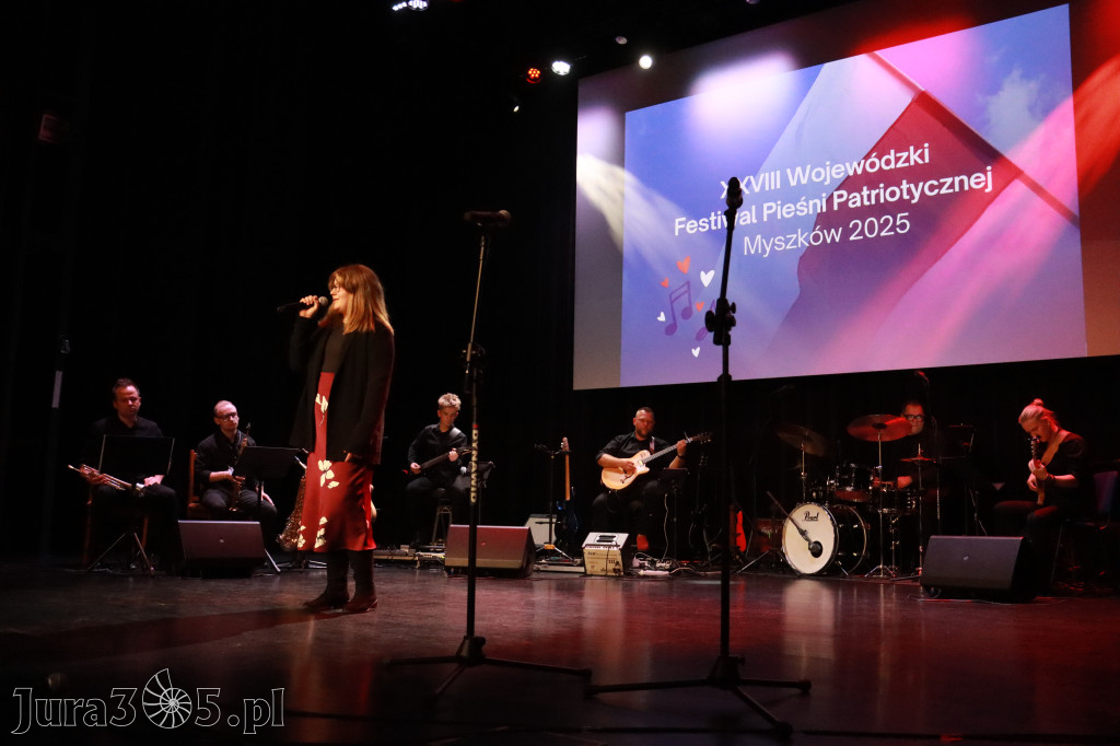 Fotorelacja I: XXVIII Wojewódzki Festiwal Pieśni Patriotycznej w Myszkowie