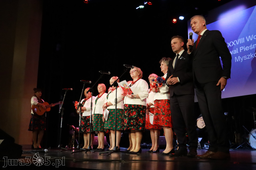 Fotorelacja II: XXVIII Wojewódzki Festiwal Pieśni Patriotycznej w Myszkowie