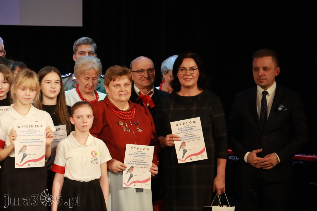 Fotorelacja II: XXVIII Wojewódzki Festiwal Pieśni Patriotycznej w Myszkowie
