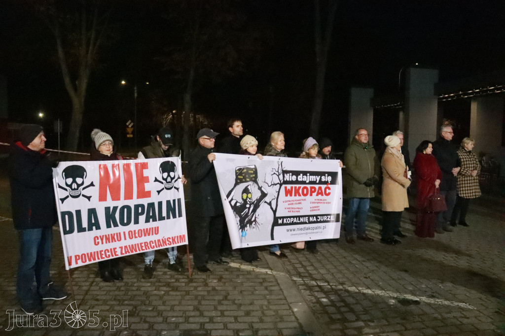  Fotorelacja: Nie dla budowy kopalni cynku i ołowiu w Zawierciu