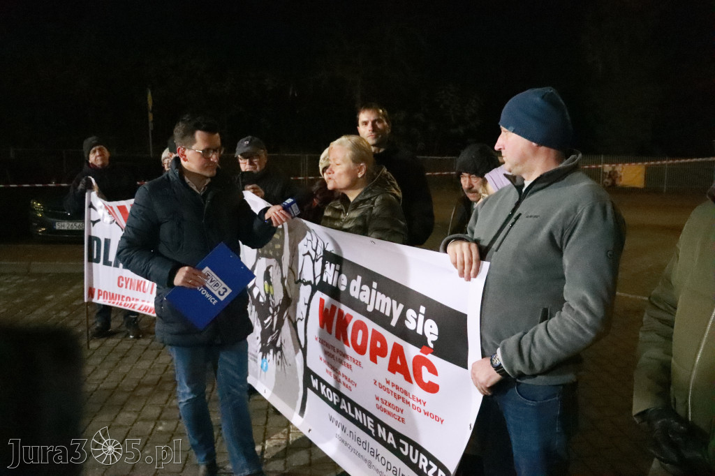  Fotorelacja: Nie dla budowy kopalni cynku i ołowiu w Zawierciu