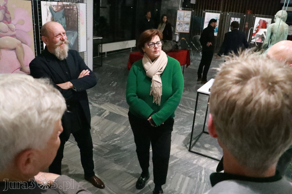 Fotorelacja: Wernisaż MIĘDZY LINIĄ A FORMĄ w MOK Zawiercie