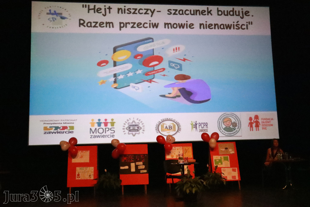 Fotorelacja: Razem przeciw mowie nienawiści w MOK Zawiercie