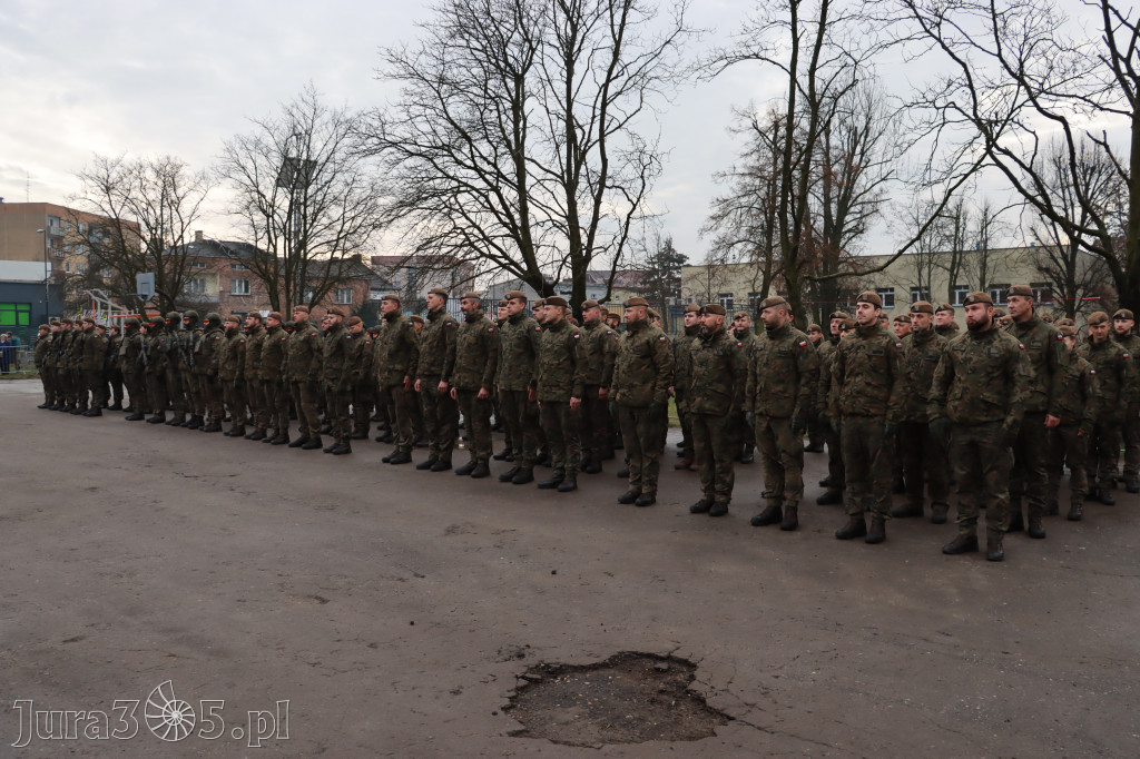 Fotorelacja: Uroczysta przysięga wojskowa 13. Śląskiej Brygady Obrony Terytorialnej w Myszkowie