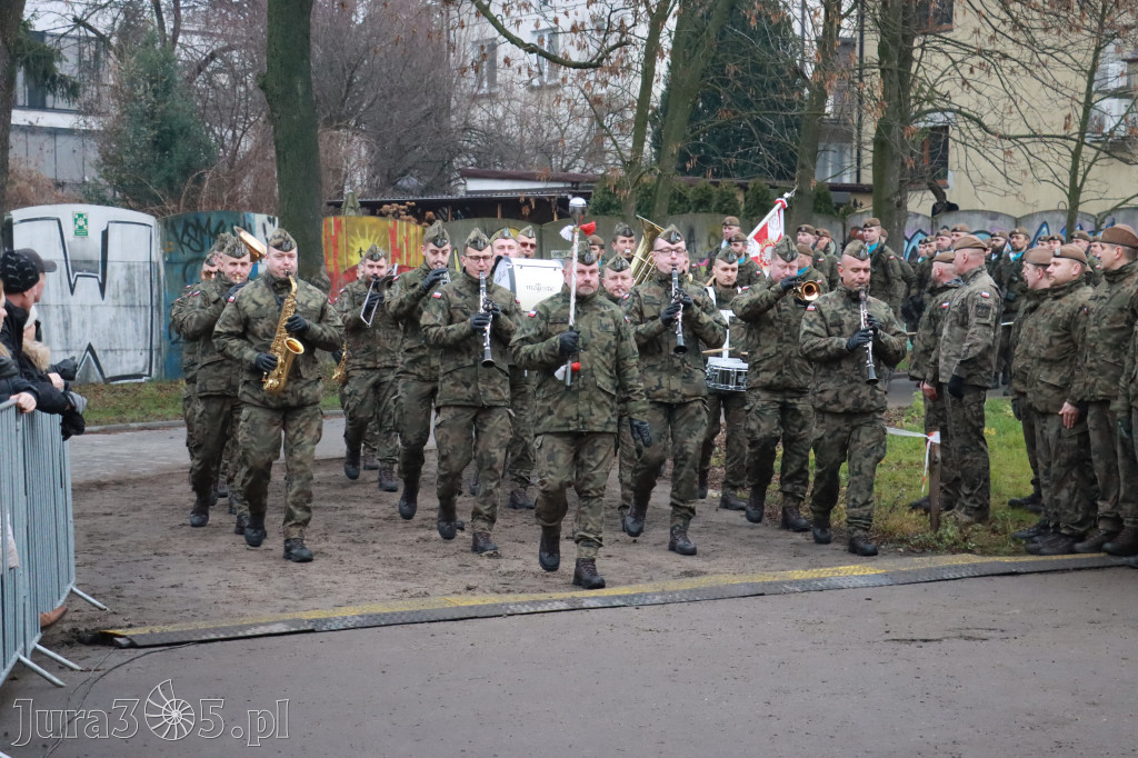 Fotorelacja: Uroczysta przysięga wojskowa 13. Śląskiej Brygady Obrony Terytorialnej w Myszkowie