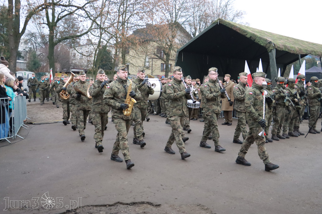 Fotorelacja: Uroczysta przysięga wojskowa 13. Śląskiej Brygady Obrony Terytorialnej w Myszkowie