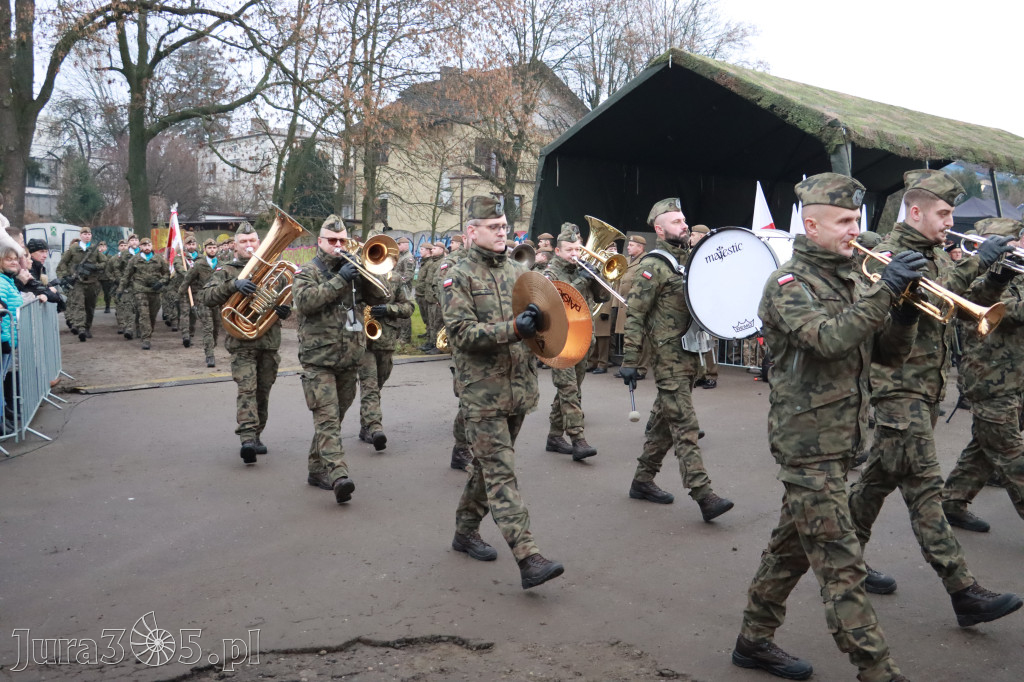 Fotorelacja: Uroczysta przysięga wojskowa 13. Śląskiej Brygady Obrony Terytorialnej w Myszkowie
