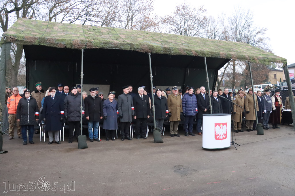 Fotorelacja: Uroczysta przysięga wojskowa 13. Śląskiej Brygady Obrony Terytorialnej w Myszkowie