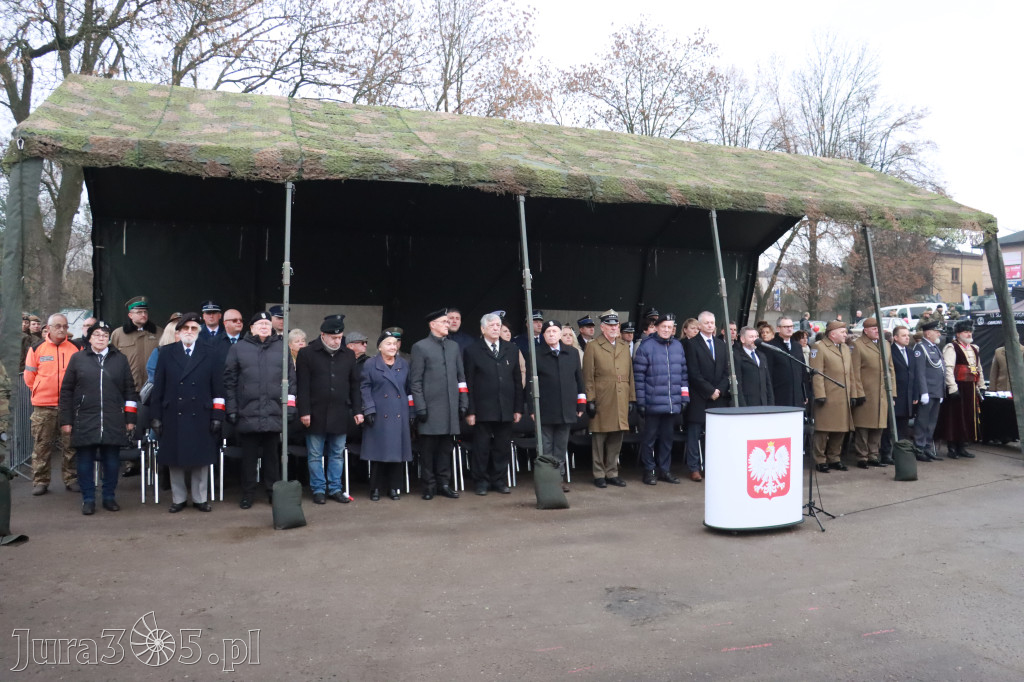 Fotorelacja: Uroczysta przysięga wojskowa 13. Śląskiej Brygady Obrony Terytorialnej w Myszkowie