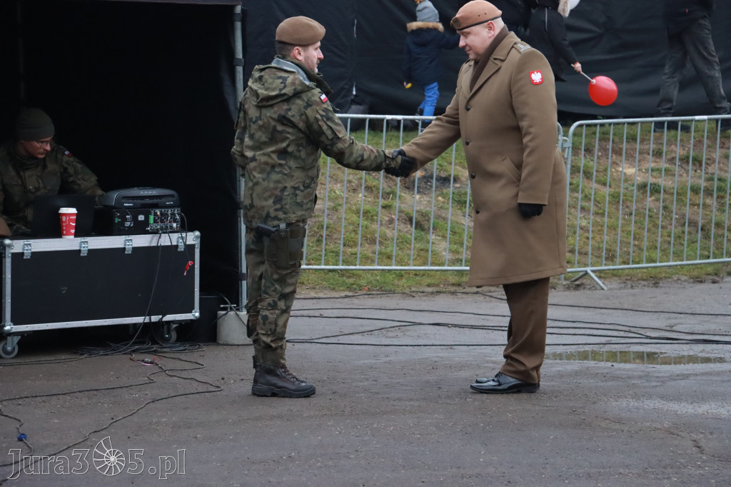 Fotorelacja: Uroczysta przysięga wojskowa 13. Śląskiej Brygady Obrony Terytorialnej w Myszkowie