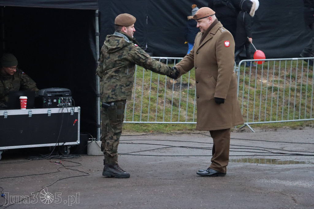 Fotorelacja: Uroczysta przysięga wojskowa 13. Śląskiej Brygady Obrony Terytorialnej w Myszkowie