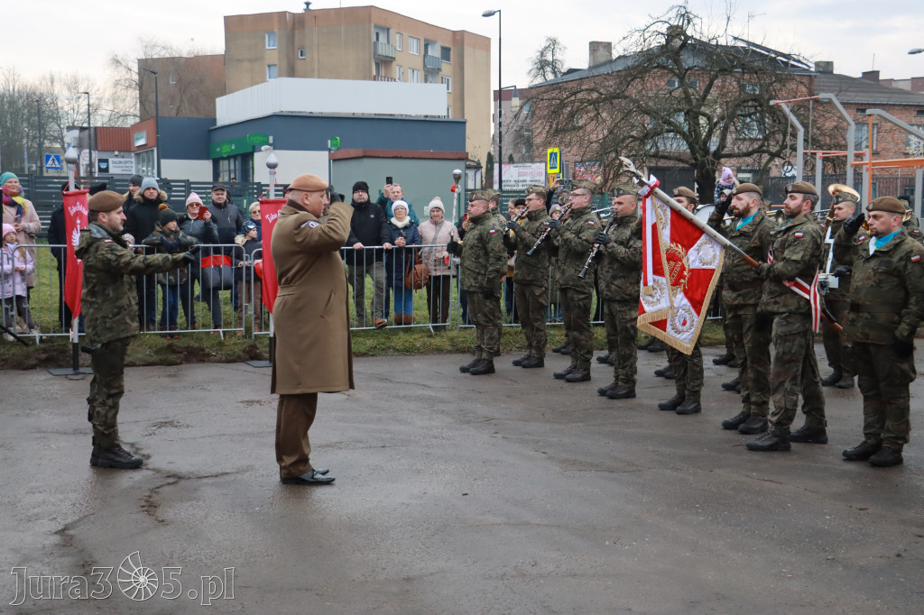 Fotorelacja: Uroczysta przysięga wojskowa 13. Śląskiej Brygady Obrony Terytorialnej w Myszkowie